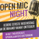 open mic night, popwise live
