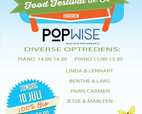 Popwise Foodfestival Tuinderij de Es